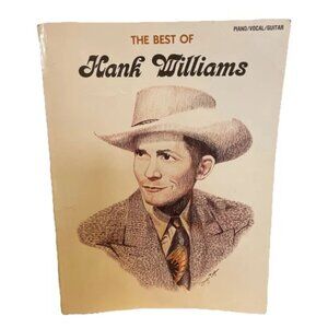 The Best Of Hank Williams Sheet Music, Piano, Vocal Guitar, 1982 Chappell & Co.